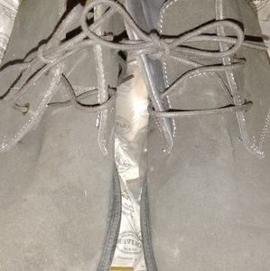 Men's Bass Grey Suede Chukkas